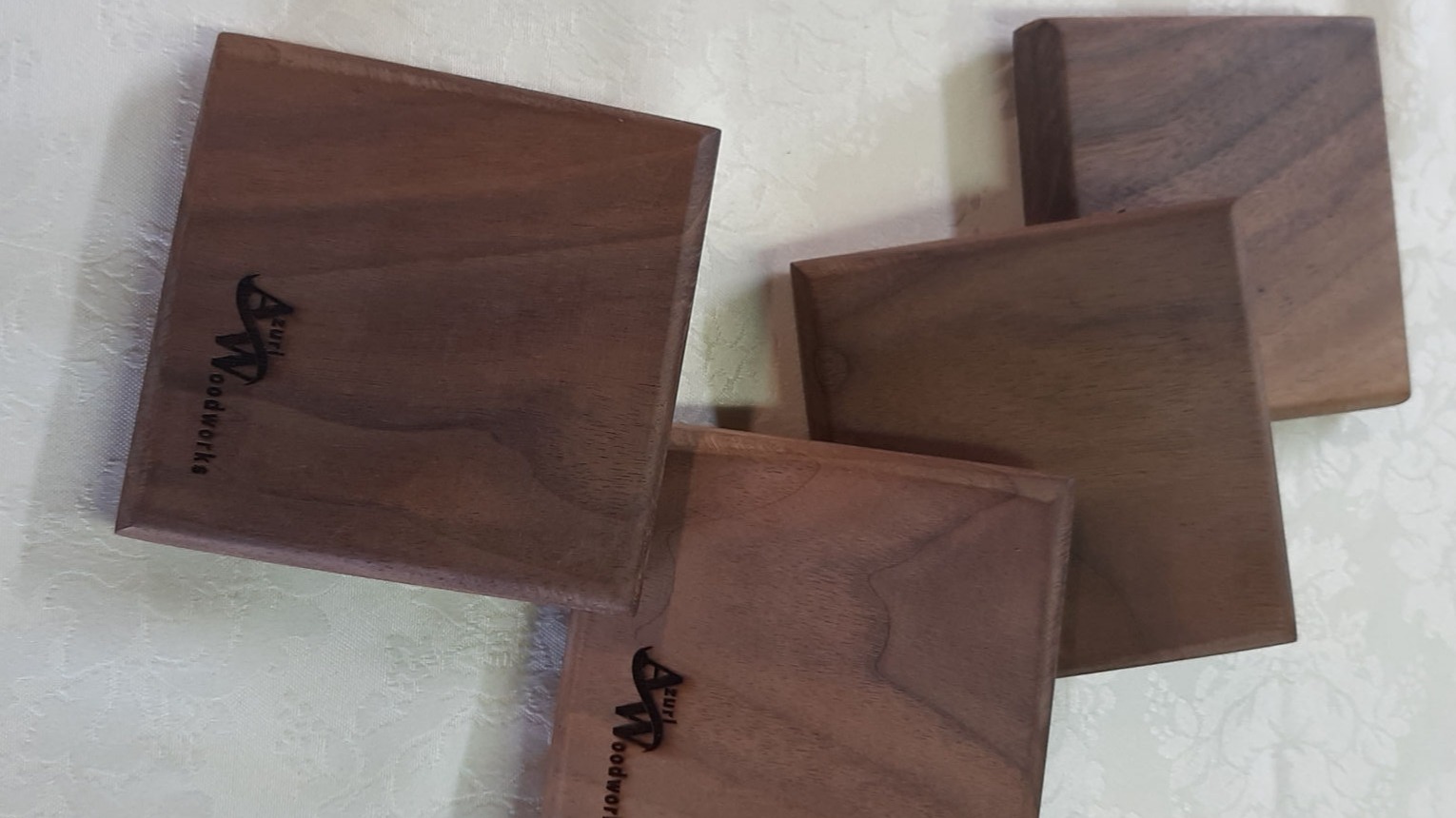 Walnut Coasters